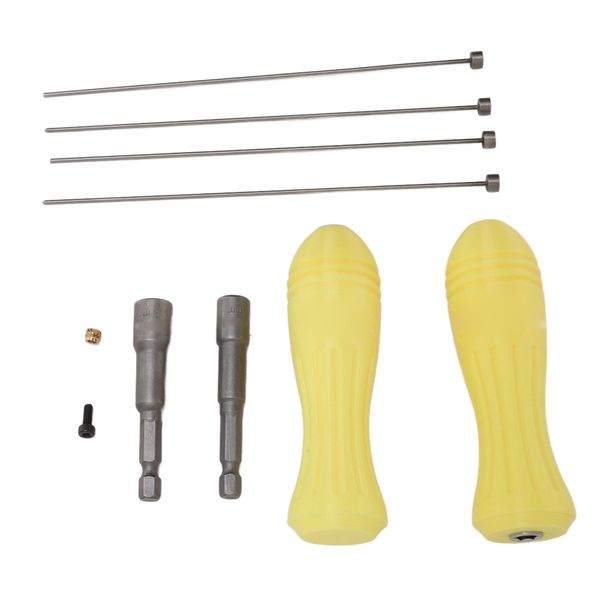 3D Printer Nozzle Cleaner Kit - Anti-Slip Metal Tool