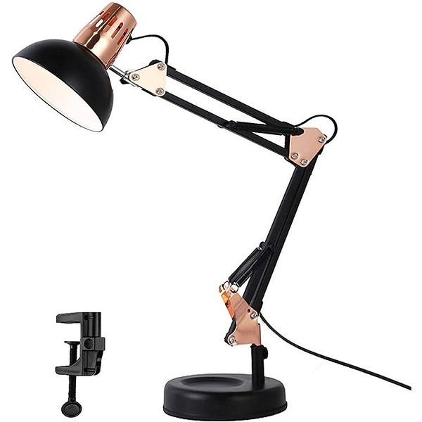 Foldable Desk Lamp Classic Vintage Architect Table Light