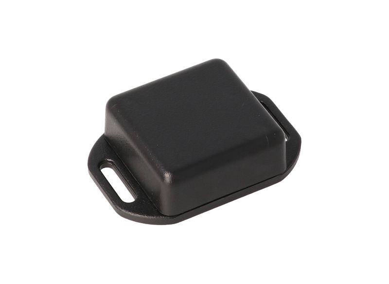 1551NFLBK Miniature Flanged ABS Enclosure 35x35x15mm Black IP54