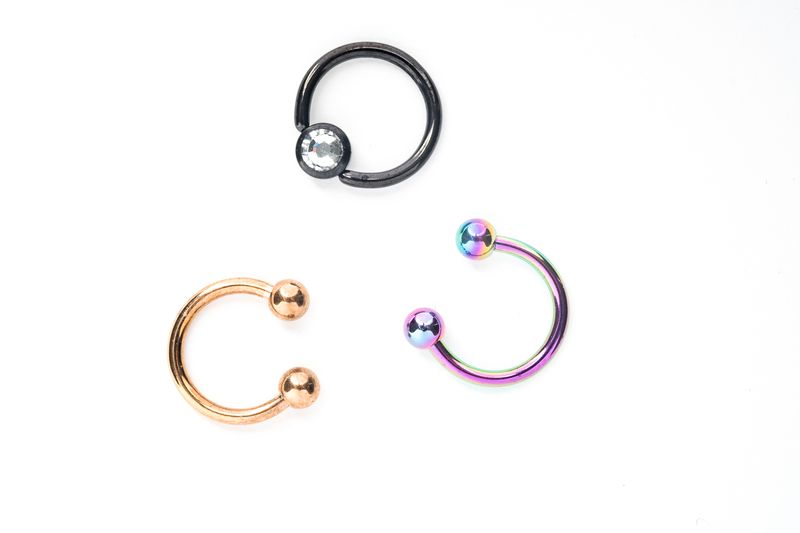 Fabulae Diath/Helix/Trag/Septum Piercing Set, Tanya