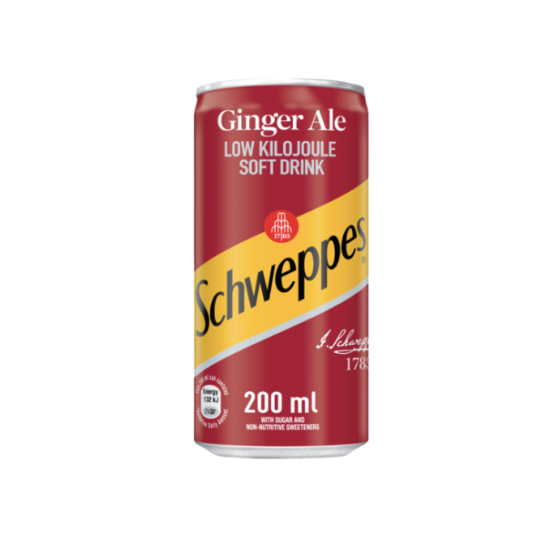 Schweppes Ginger Ale 200ml Set of 12 Buy Online in South Africa