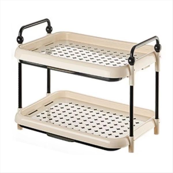 Drain Cup Holder Entrance Storage Rack Space Saving Storage Rack