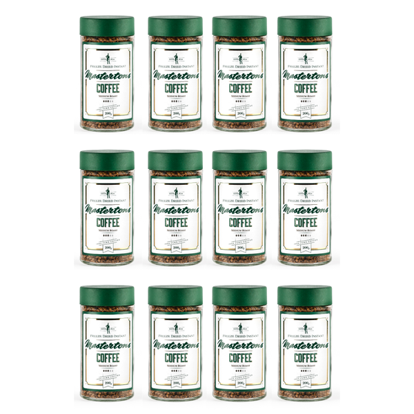 Mastertons Freeze-Dried Instant Coffee (12 x 200G)