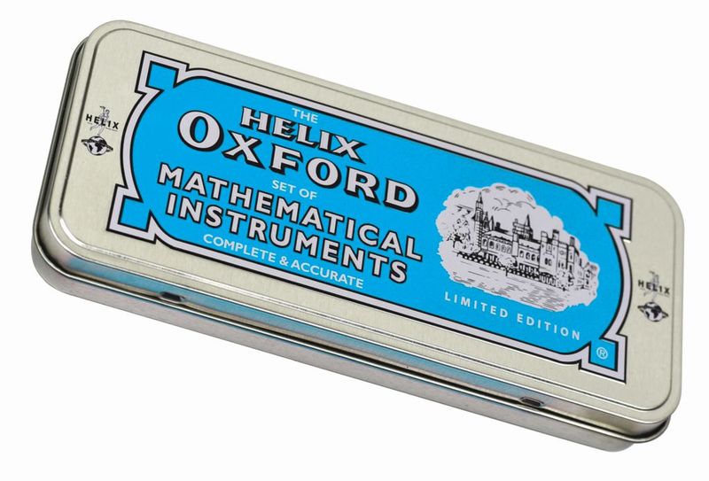Helix Oxford Maths Set 10 Piece - Blue