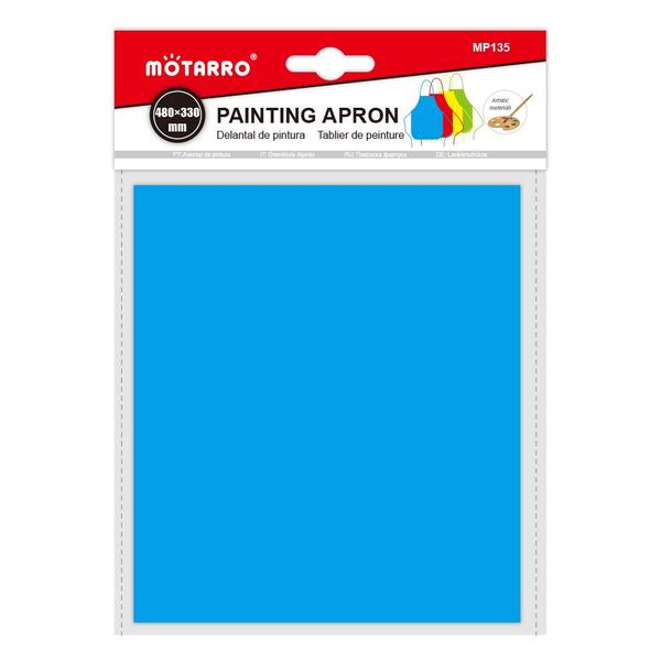 MOTARRO Kids' Nonwoven Apron Set - Colorful Children's Painting