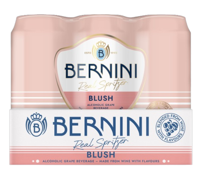 Bernini Blush 500ml Tray Can