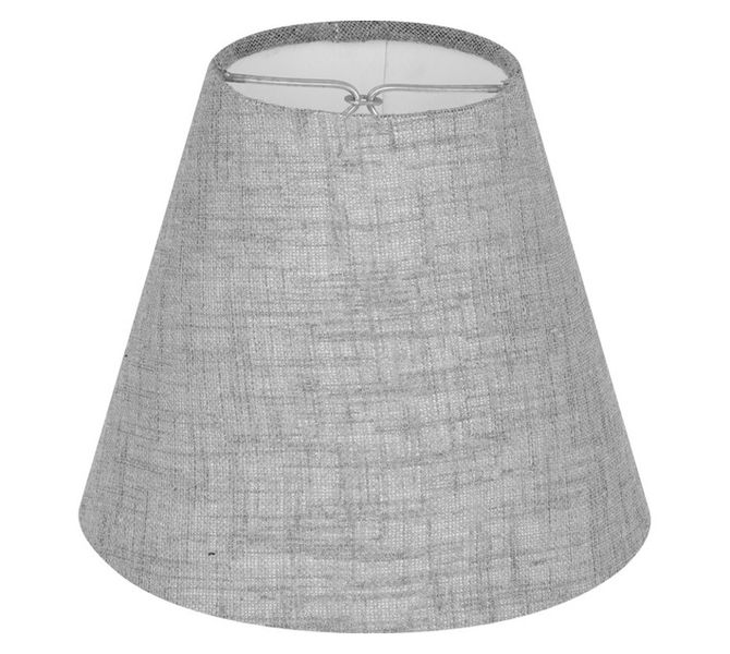 Cone Clip Lamp Shade - Grey - 140 x 140 x 125mm