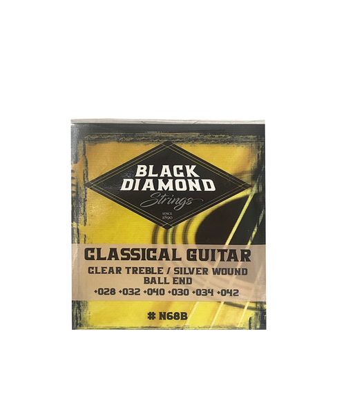 Black Diamond Classical Guitar String Set Ball End