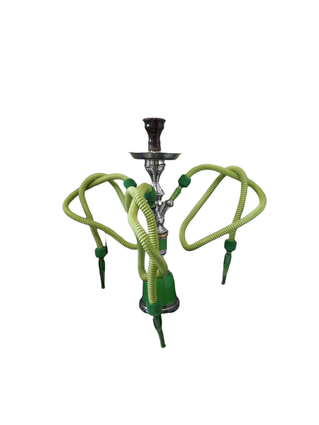 Amaren Egyptian Premium Hookah - Large 3 Pipe
