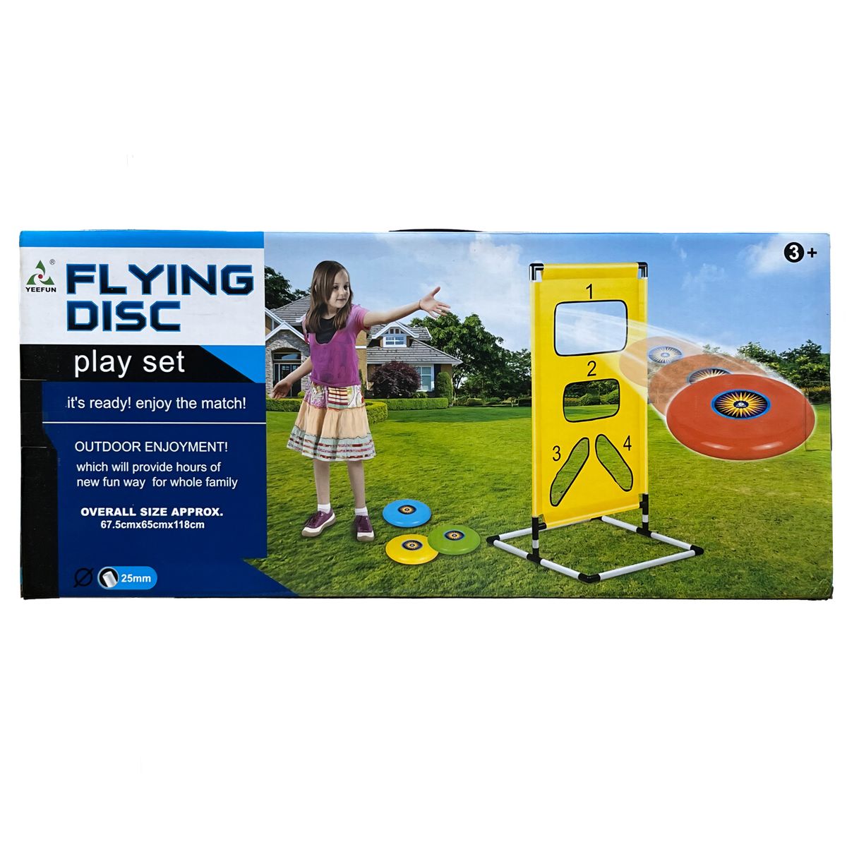 Flying Disk Frisbee Target Play Set Buy Online in South Africa