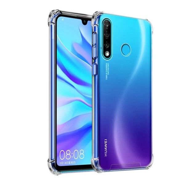 2 Pack Clear Case Compatible with Huawei P30 Lite|Slim Fit Protective Case