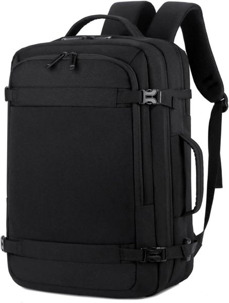 Men's 15.6 Inch Business Travel Laptop Backpack Laptop Black