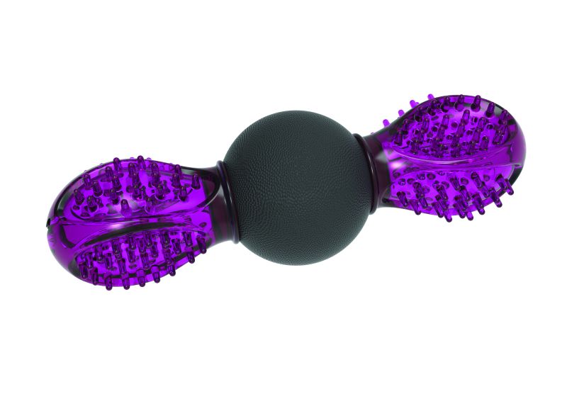 M-Pets Treat Dispenser Uranus Dog Toy - Purple
