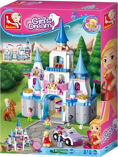 Sluban Sapphire Castle - 815 Pieces