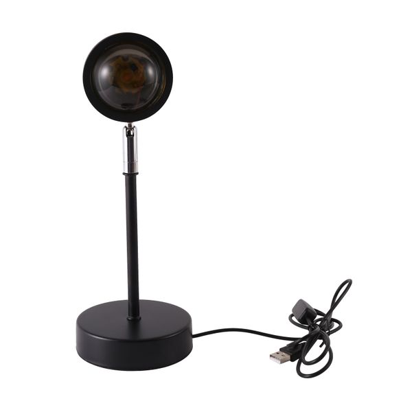 Sunset Lamp Projection 180 Degree Rotation Rainbow Projector Lamp Romantic