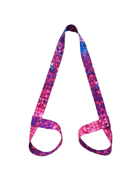 Yoga Mat Strap Without Yoga Mat - Geometric Pattern