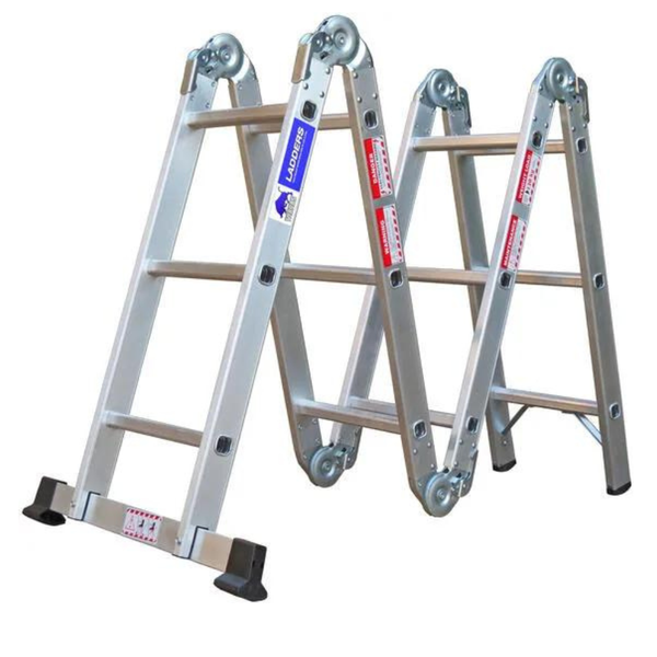 Multi-Purpose Ladder - Foldable Aluminium 3.3m