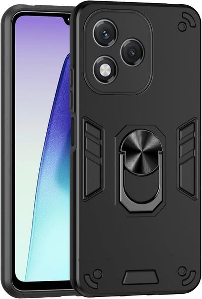 360 Ring Stand Hard Phone Case Compatible With Honor Magic 8 Lite 5G