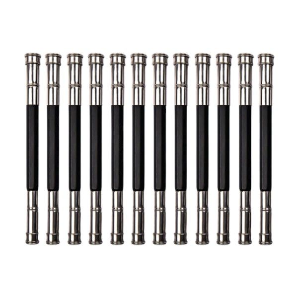 12 Pack - Metal Pen &amp; Pencil Extender Set