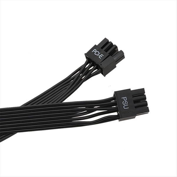 8 Pin GPU Power Cable, PSU Male to 6+2 PCIe Cable