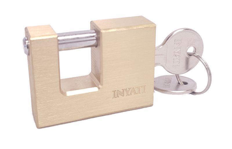 Padlock 50 mm Brass Insurance Inyati