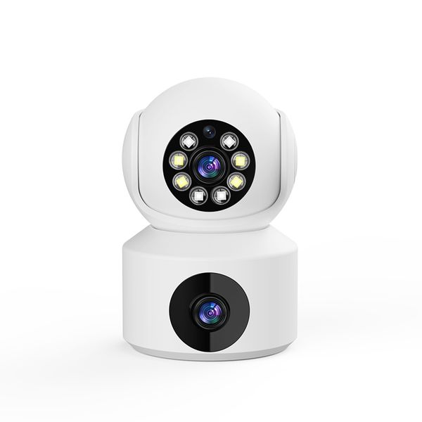A11 Dual-Lens Security Camera - WiFi Indoor/Outdoor Camera with Dual Views