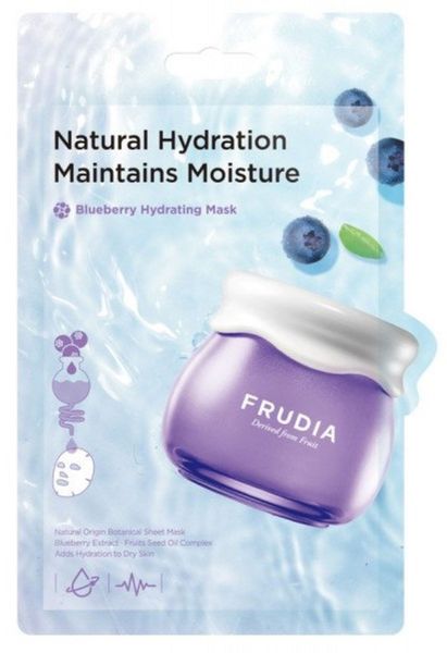 Frudia Blueberry Hydrating Sheet Mask - Korean Skin Care