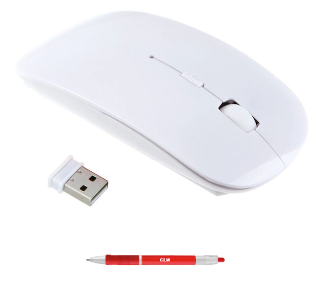 Ultra thin 2.4ghz wireless mouse with CLM pen