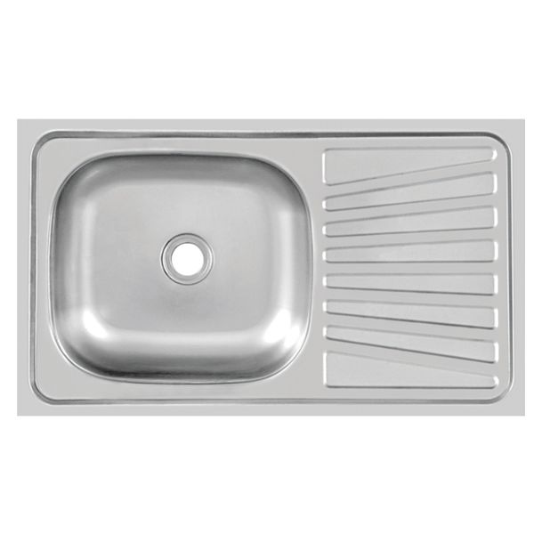 Stainless Steel Sit On Sink 45X75 (Single)