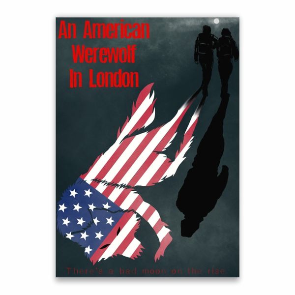 An American Werewolf In London Poster - A1