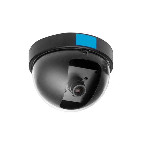 1/3" Pro Black &amp; White Analogue CCD Mini Dome CCTV Security Camera - 2 Pack