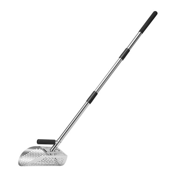 Long Handle Sand Scoop for Metal Detecting Stainless Steel Sand Shovel