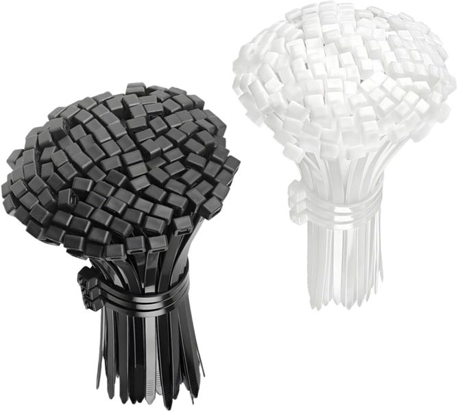 Plastic Wire Ties,200 Piece Cable Ties,100mm x 2.5mm