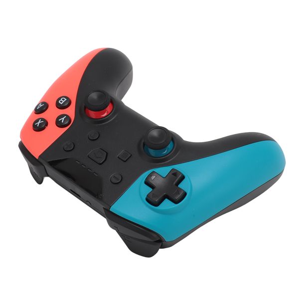 Wireless Controller Wake Up Dual Vibration Blue Red Black