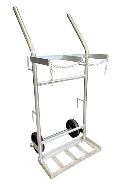 CASLAD - Double Gas Trolley (Oxygen &amp; Acetylene)