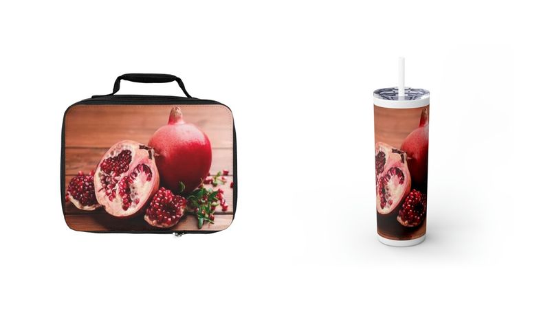 Pomegranates Bible Bag &amp; Tumbler Combo