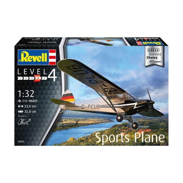 Revell-1/32-Sports Plane Builders Choice-Plastic Model Kit