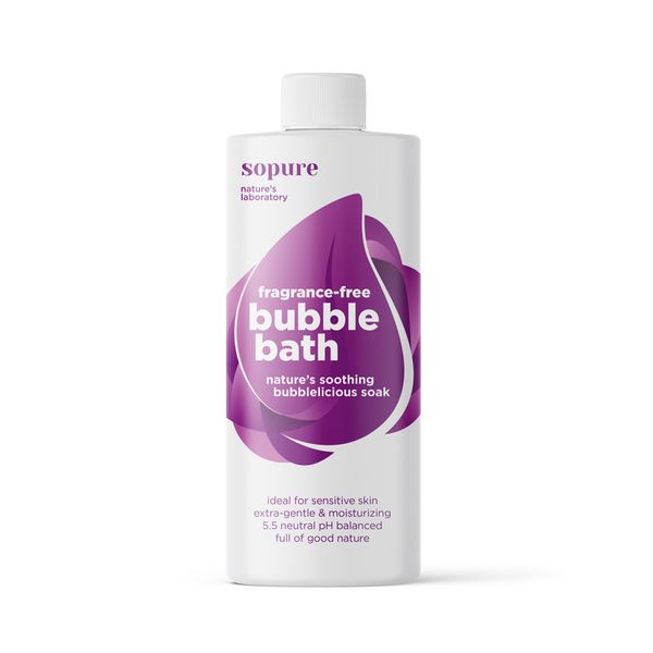 SoPure Natural Eco-Friendly Fragrance-free Bubble Bath 1 Litre