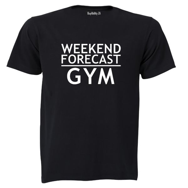 Weekend Forecast GYM - Adults - T-Shirt