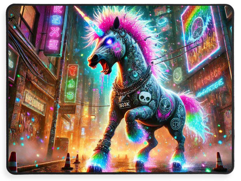 Mousepad - Punk Unicorn