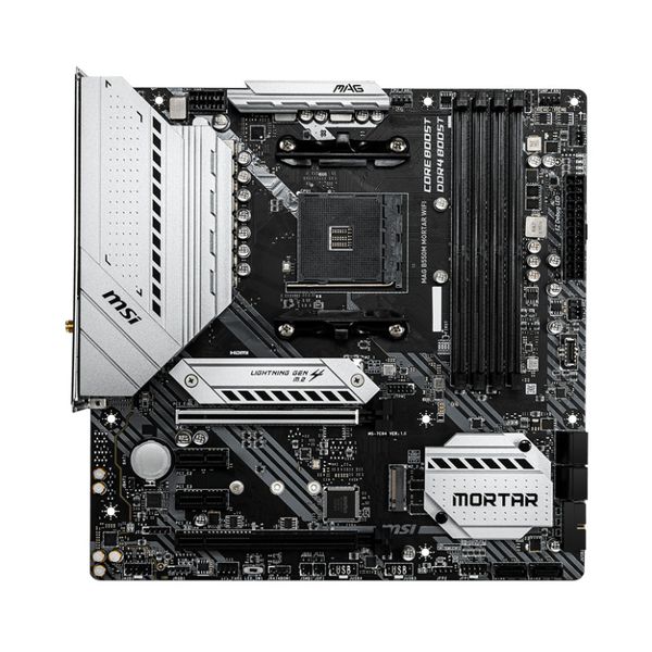 MSI MAG B550M MORTAR WiFi AM4 Micro-ATX Motherboard