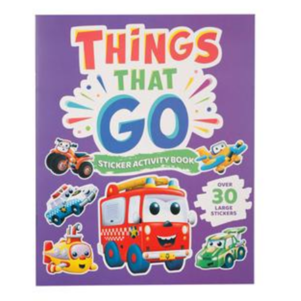 Things That Go Activity Book