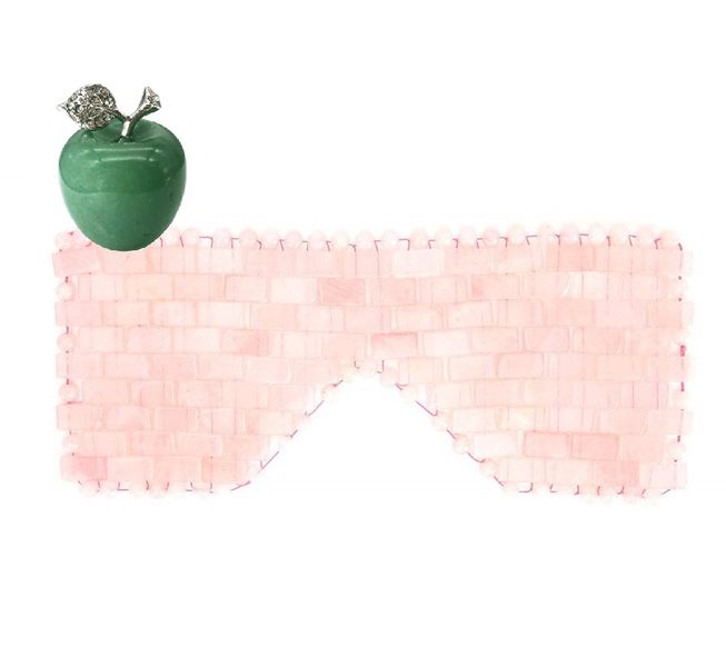 Cooling Eye Stone Masks and Mini Jade Stone Apple