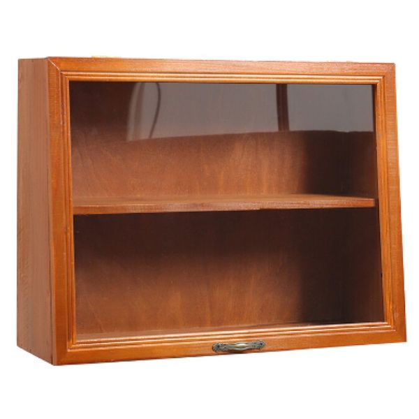 Decor Handcrafted Vintage Style Curio Display Storage Cabinet - 43cm