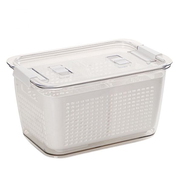 Kitchen Drain Storage Box - White