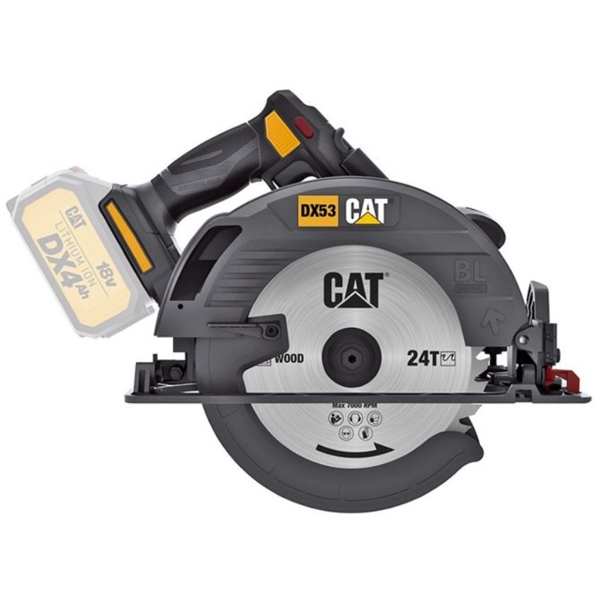 CAT - Cordless Circular Saw - 185MM - 18V(Unit Only)