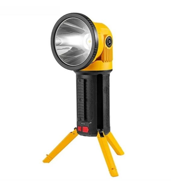 Multi-Function Flashlight Portable LED Searchlight COB Handhold Lamp