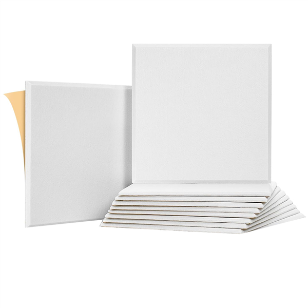 10Pack Sound Proof Panels for Walls,Self-Adhesive Acoustic Panels 12x12x0.4