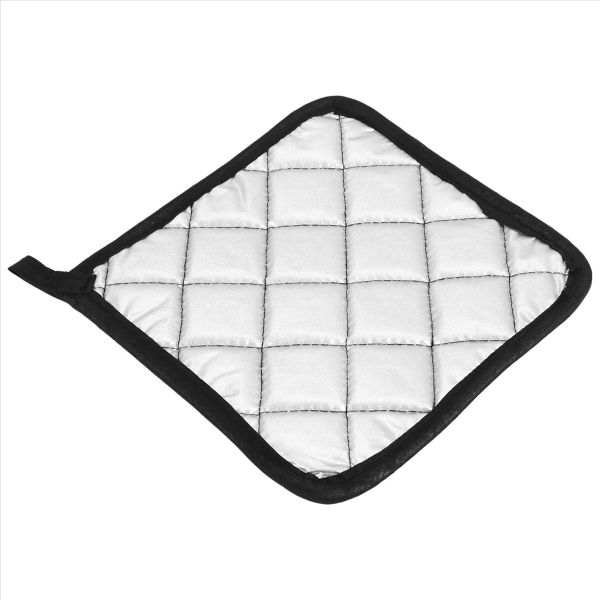 7 Pieces Black Cotton Pot Holders For Kitchen Oven Mitts Washable