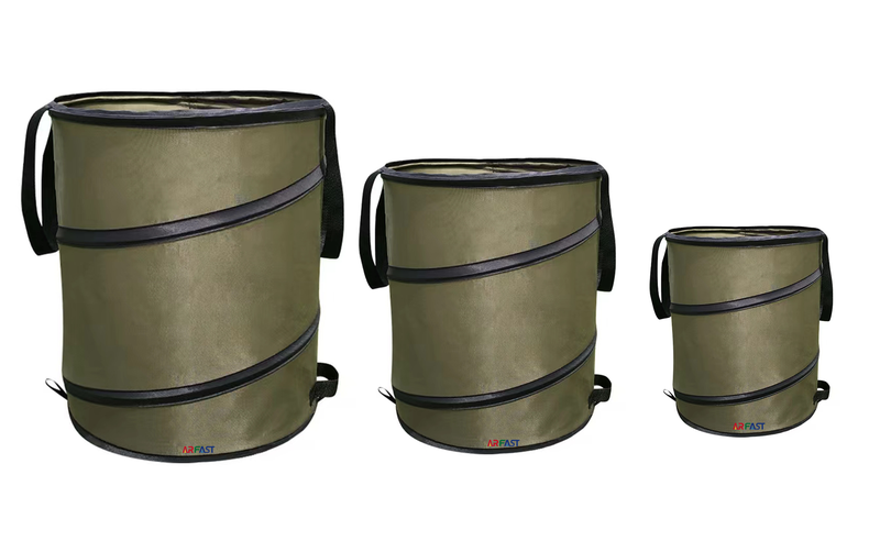 Arfast - Collapsible Waste Bag Bin for Gardening/ Picnic Camping (Set of 3)